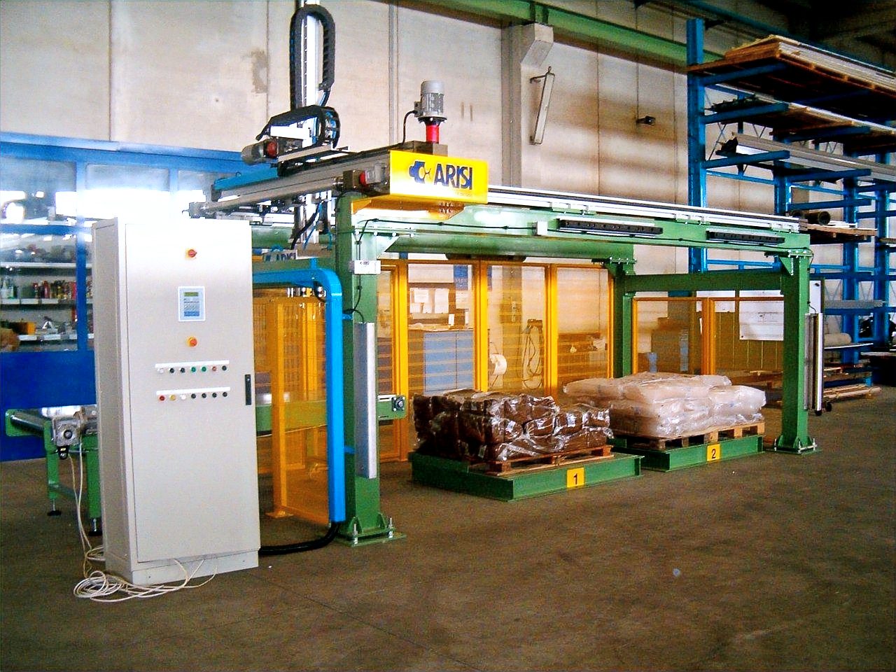 Depallettizzatore DEP 01 – Arisi Srl