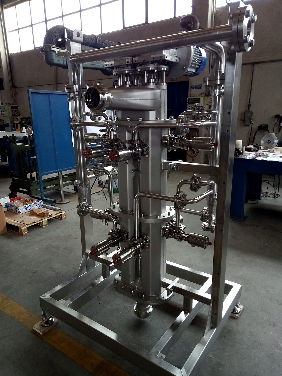 Fusore verticale per pasta filata – Arisi Srl